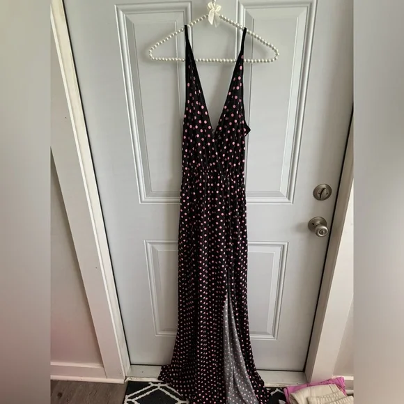 chinese dress ladies Ariella Twist Front Maxi Dress Black Small